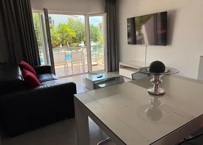 Апартаменты T2 Com Varanda E Vista Piscina Na Quinta Do Morgado Тавира